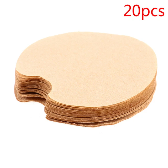 20/50PC Disposible Paper Filter Paper Reusable Tassimo/Nespresso Coffee Capsu Le