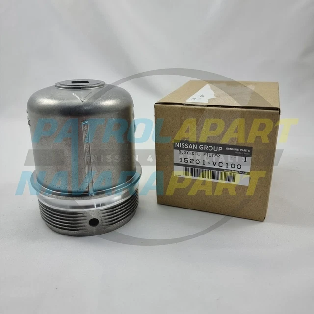 Genuine Nissan Oil Filter - Perfect For Navara D22, Patrol Y61, ZD30 & ZD30DDTI Engines