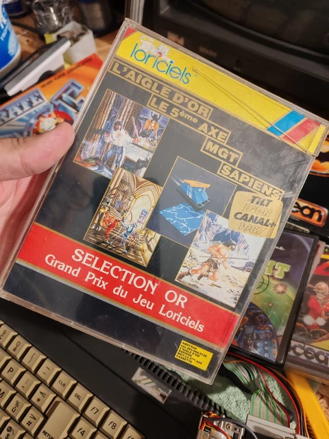 LA PANTHERE ROSE - jeu Amstrad CPC 464 / 664 / 6128 disk - testé
