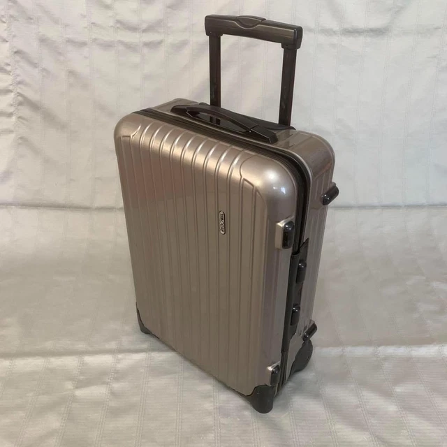 RIMOWA SALSA 35L Champagne Gold 2-wheels Carry Case Suitcase