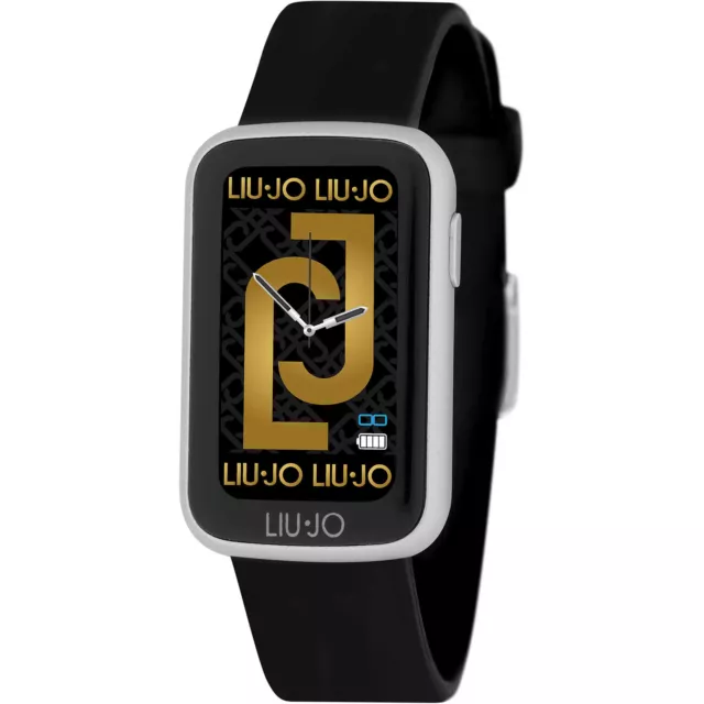 Smartwatch Donna LIU JO LUXURY FIT SWLJ042 Silicone Nero Touchscreen