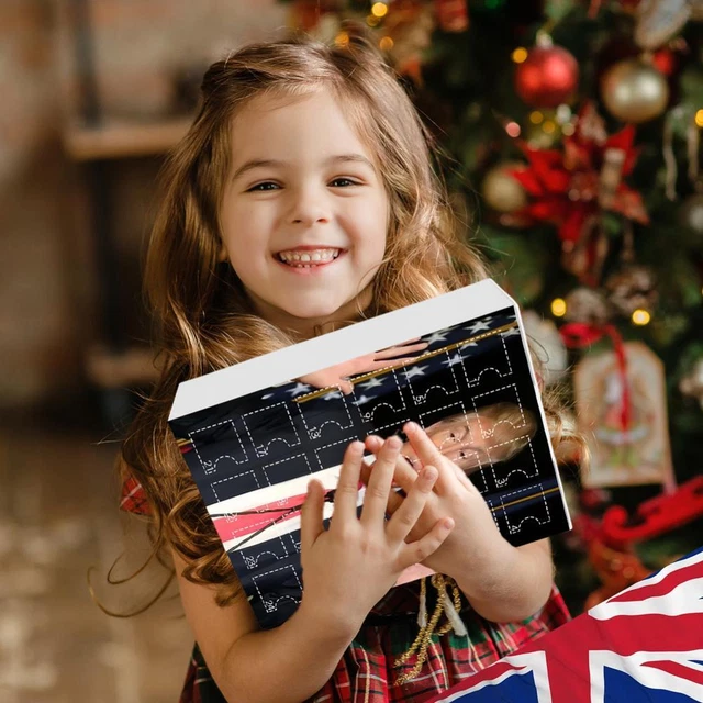 ADVENT CALENDAR 2024 Xmas Countdown Calendars Gift for Donald Trump