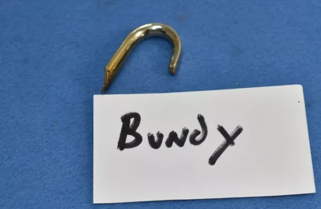 Used Selmer Bundy 1530 Trumpet Lead pipe finger Pinky hook grip holder
