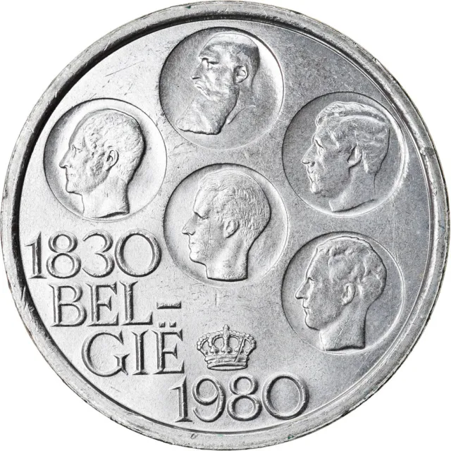 [#855248] Münze, Belgien, 500 Francs, 500 Frank, 1980, Brussels, VZ, Silver Clad