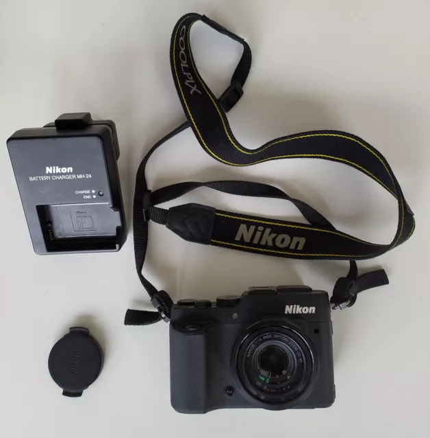 Nikon Digitalkamera COOLPIX P7800 schwarz Gebraucht, sehr guter Zustand