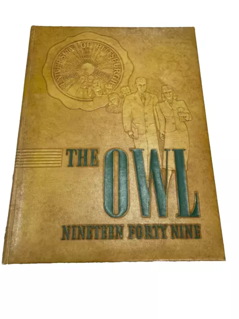 1949 University of Pittsburgh Yearbook The Owl Pittsburgh PA