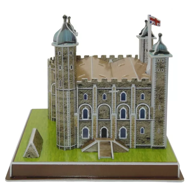 Famous Buildings Tower Of London England 3D Jigsaw Puzzle 33 Piece Model 876 3