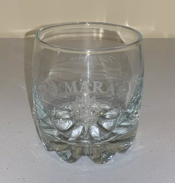 O'Mara's Irish Country Cream Etched Signature Whiskey Glass Collectible