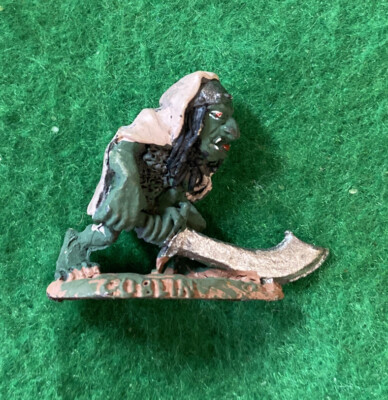 Citadel-Warhammer Pre Plastica-c13-notte di goblin con spada e scudo 1984 