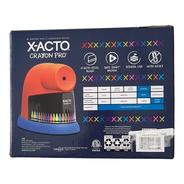 X-ACTO CrayonPro Electric Crayon Sharpener