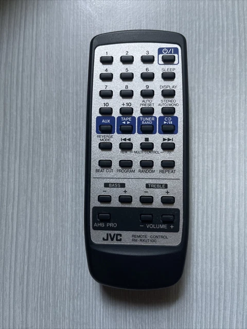 Télécommande Sans Fil Pour Autoradio JVC - Modèles KDR610, KDR618, KDR710, KDR800, KDR801 - Occasion