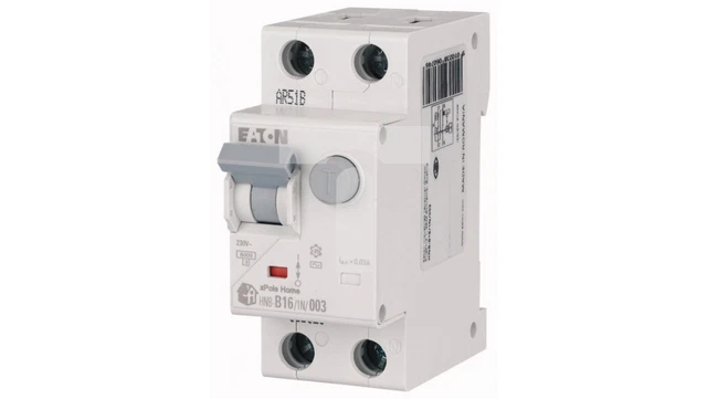 Eaton XPole Home HNB-C16/1N/003 Interruttore Differenziale Magnetotermico 2P 16A 0,03A Tipo AC - 4