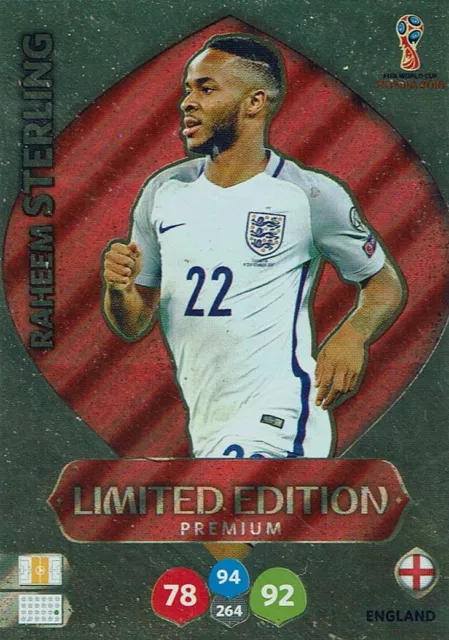 Panini Adrenalyn XL World Cup 2018 Russie WM Edition Limitée Ramet Sterling