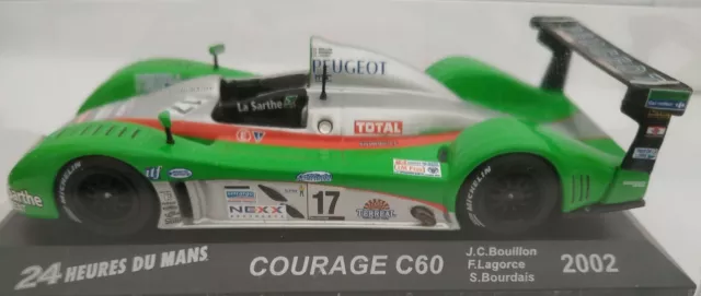 1/43 Courage C60 2002 Le Mans Bouillon Lagorce Bourdais Peugeot Escala Diecast