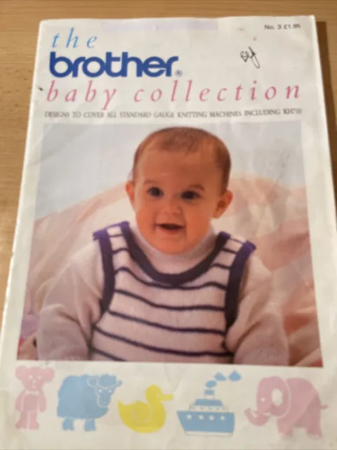 Libro de tejido a máquina Brother Baby - Colección The Brother Baby