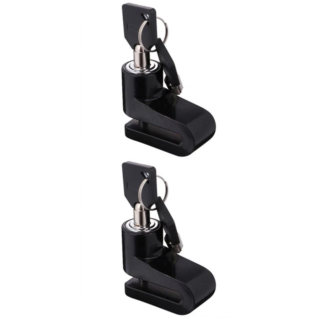 2 PCS Verrouillage de moto Sécurité anti- Vélo Verrouillage Verrouillage Vole