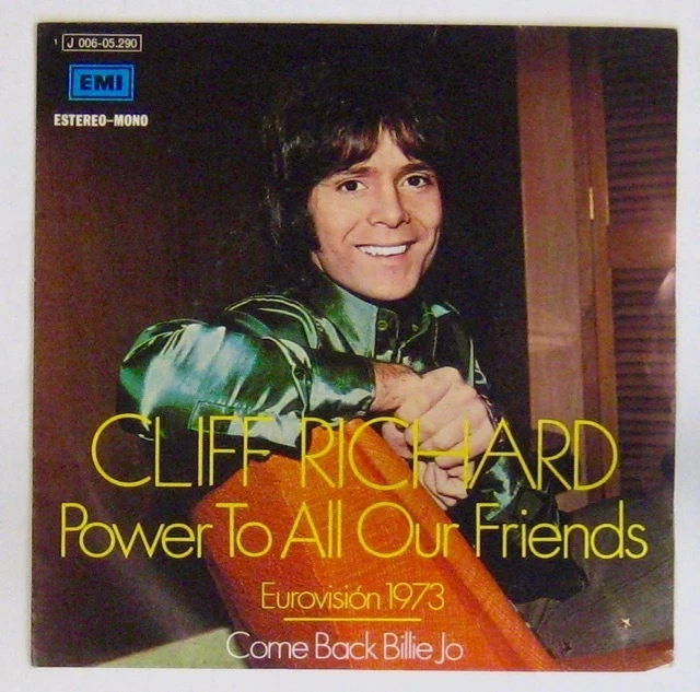 Cliff Richard 45 Tours Eurovision 1973