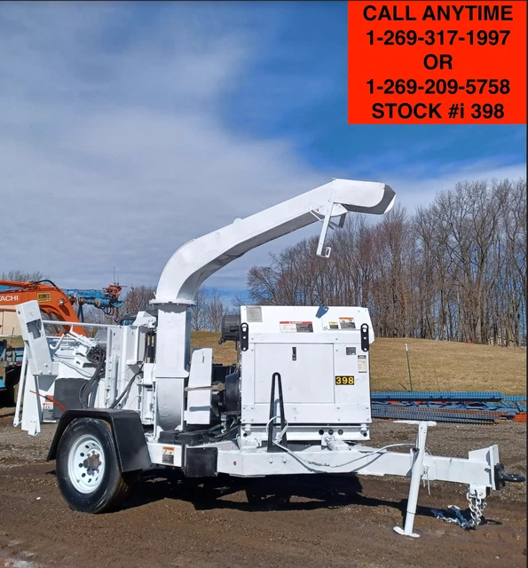 2013 Altec Environmental Products DC1317 Wood Chipper Kubota Diesel 13" Disc