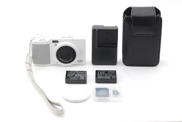 [MINT] RICOH GR DIGITAL IV 4 White Edition 10.4MP Digital Camera From JAPAN