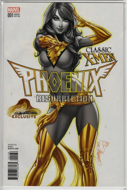 Phoenix Resurrection 1 C Variant X-Men Grey Exclusive J Scott Campbell 9.6 9.8