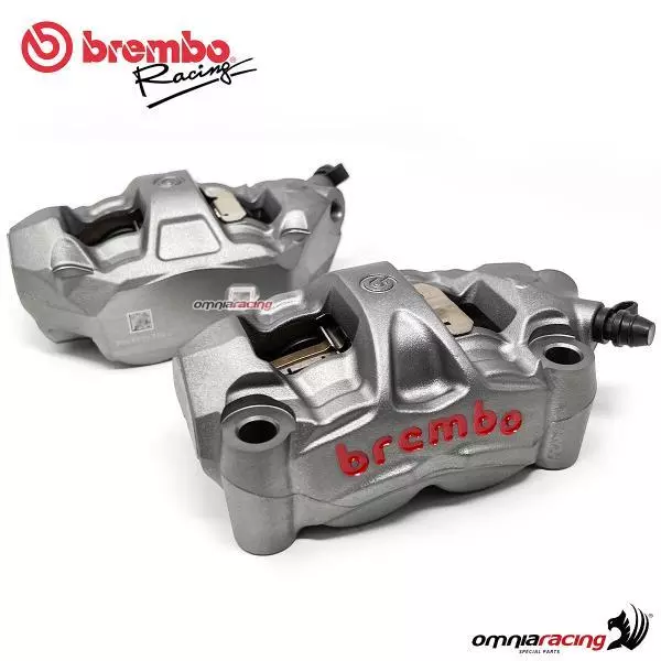 Brembo Racing M50 Pinze freno radiali 100mm (SX+DX) 220A88510+pastiglie