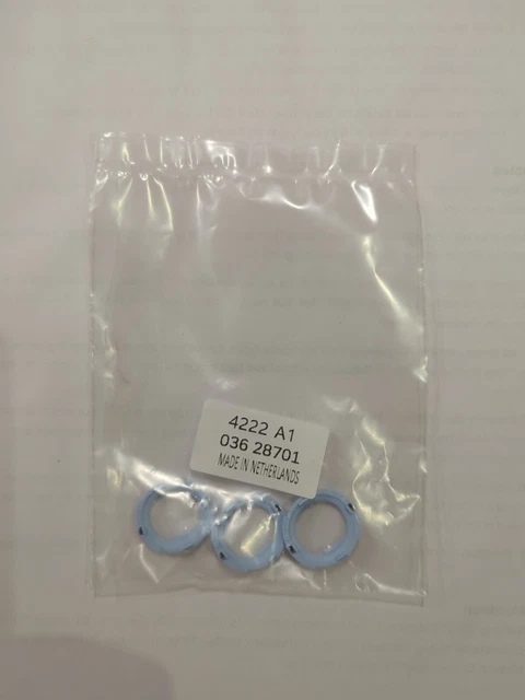 Clip supporto anello lama testa blu chiaro per rasoio Philips CP1406 Pk3