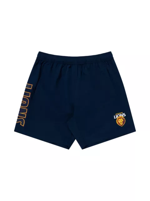 Brisbane Lions AFL 2024 NAR Performance Shorts Sizes S-5XL!