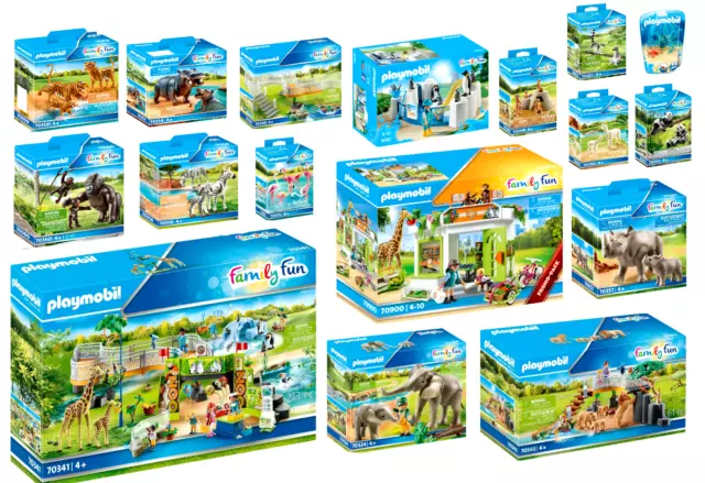 *Auswählen* Playmobil Family Fun Zoo Wilpark Tiere Safari Zootiere Tierpark Tier