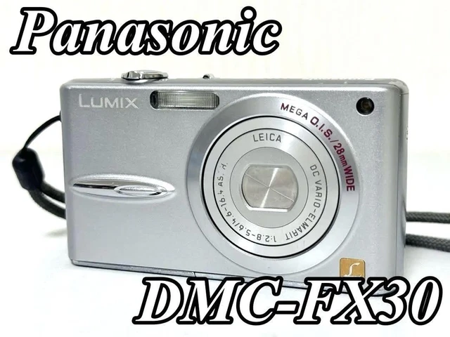 Panasonic DMC-FX30 シルバー Amazon Canada: Panasonic Lumix DMC-FX30K 7.2MP Digital
