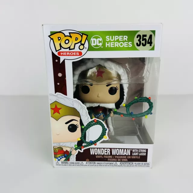 Funko Pop! DC Super Heroes WONDER WOMAN with String Light Lasso 354 Vinyl Figure