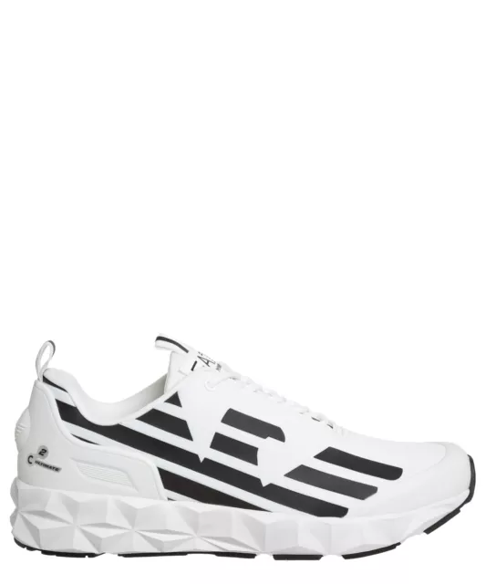 Emporio Armani EA7 zapatillas hombre c2 ultimate X8X033XCC52D611 White - Black