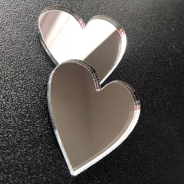 Heart Shaped Mirror Heart Shape Wall Mirror Shatterproof Acrylic Mirror Custom S