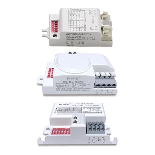 Anti Interference R243 MICROWAVE RADARS MOTION Sensors Infrareds Sensors Switches Anti ...