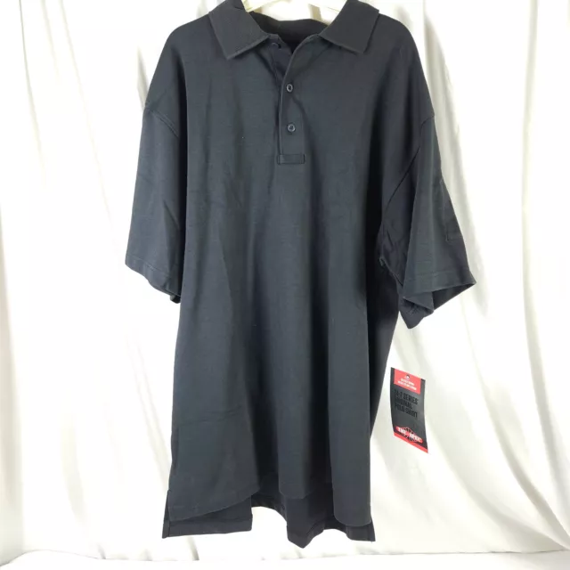 NWT Tru-Spec Men's XL Navy 24-7 Series Original Polo Shirt Short Sleeve