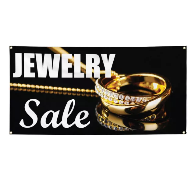 Vinyl Banner Multiple Sizes Jewelry Sale Business B Business Outdoor