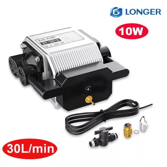 Selected Air Assist Pump for Laser Cutter and Engraver, 16L/Min