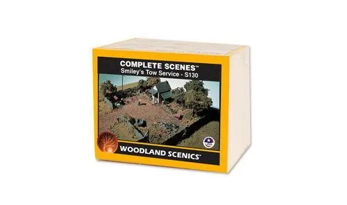 Woodland Scenics Remorquage Service Scène S130 non Peint Métal Blanc 2