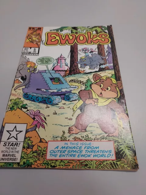 Ewoks #5 (January 1986, Star/Marvel) Modern Age Comic Book