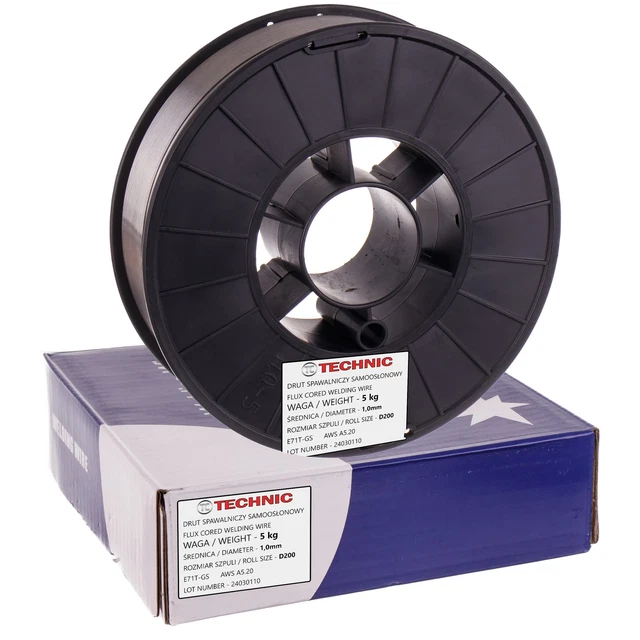 Haxiaoer Fil Soudure MIG 0,9mm 3KG - Fil Fourré Sans Gaz E71T-GS Pour Poste MIG/MAG - 3 Bobines