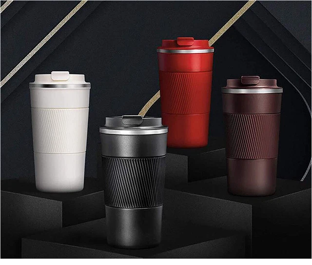 Vacuum Sealed Steel Thermos Insulated Coffee Mug Travel Mug Spill Proof