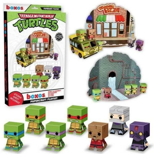 Funko POP! Movies: Teenage Mutant Ninja Turtles - (TMNT) - 4 Pack - Tartarughe Ninja - Esclusiva - 6