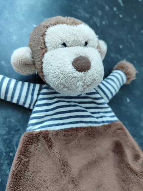 Jellycat stripey cheap monkey soother