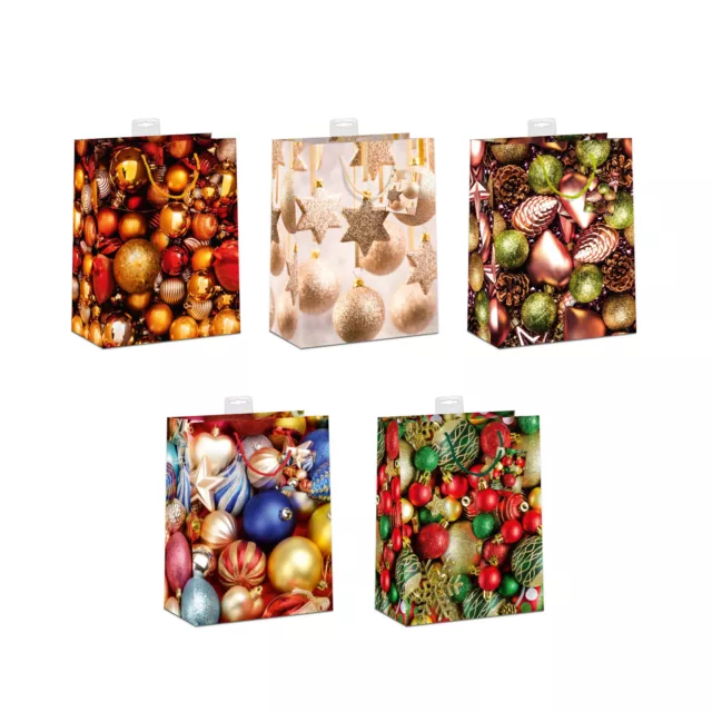 10/20 große Weihnachtstüten Geschenktüten Weihnachten Geschenktaschen sk 2202-L