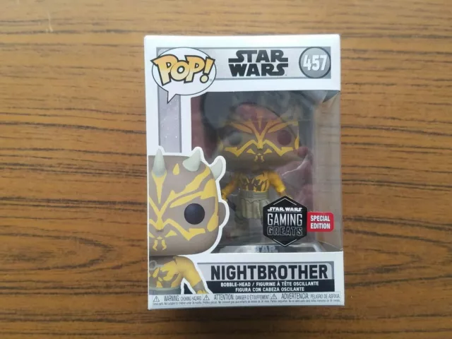 Funko Pop Star Wars 457 Nightbrother - Gaming Greats Special Édition - Neuf