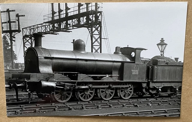 NUNEATON SIGNAL GANTRY & LNWR LOCOMOTIVE NO. 1282, c.1925 ?1.30 ...