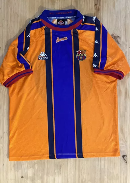 FC Barcelona Original KAPPA Futbol Football Camiseta Jersey Shirt Trikot Maglia