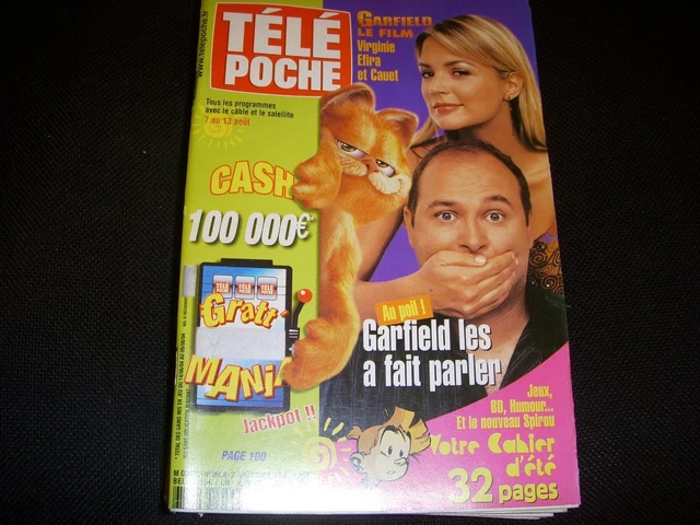 TELE POCHE 2008 02.08.2004 Garfield Reali Reggiani Distel Diefenthal ...