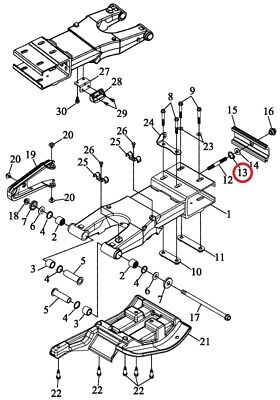 Triton Original OEM SLIDER CAM PLATE TRITON ACCESS BAJA OUTBACK 250 300 400-3 pcs 