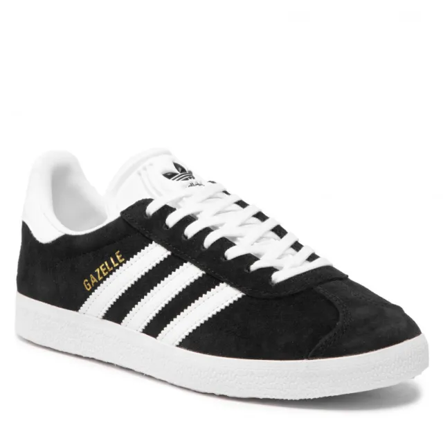 Scarpe Adidas Gazelle BB5476 Black/White Sneakers Casual Donna Uomo Nere New