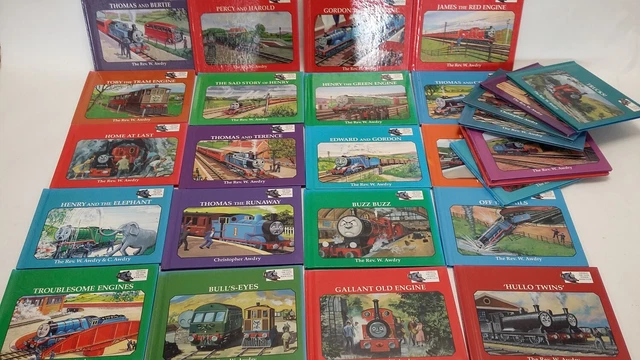 BUNDLE OF VINTAGE Thomas The Tank Engine Book Club Books x 27 Good ...